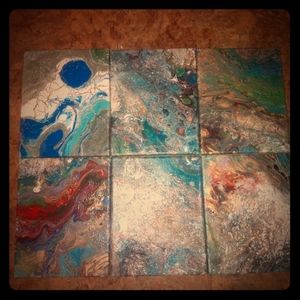 Pour painting